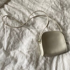 Coach White Leather Cross-Body bag